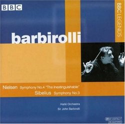 Nielsen: Symphony No. 4; Sibelius: Symphony No. 3