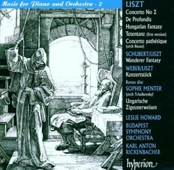 Liszt: Music For Piano And Orchestra 2 / Howard (The Complete Music For Solo Piano)