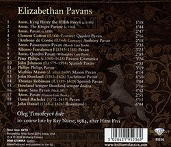 Elizabethan Pavans