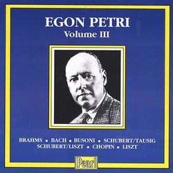 Egon Petri Volume 3