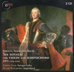Bach: Six Sonatas for Violin and Harpsichord, BWV 1014-1019