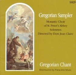 Gregorian Sampler (incl. VHS video "Gregorian Chant: The Monks and Their Music")