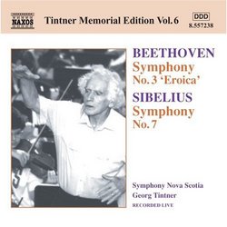 Beethoven: Symphony No. 3 'Eroica'; Sibelius: Symphony No. 7