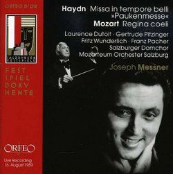 Haydn: Missa in tempore belli ("Paukenmesse"); Mozart: Regina coeli