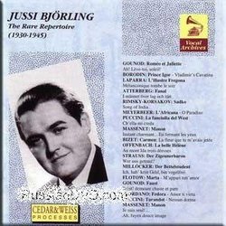 Jussi Bjorling: The Rare Repertoire 1930-1945