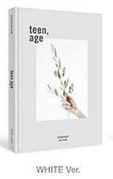 SEVENTEEN Album TEEN,AGE 2nd [White Ver.] CD + Photo book + Photo Card + Folding Poster + Name Sticker + Portrait Desktop Stand