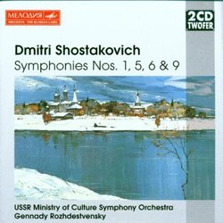 Shostakovich: Symphonies Nos. 1, 5, 6 & 9