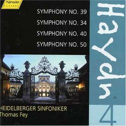Haydn: Symphonies Nos. 39, 34, 40, 50