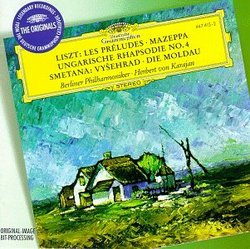 Liszt: Les Preludes, Mazeppa, Ungarische Rhapsodie No.4, Smetana: Vysehrad, Die Moldau