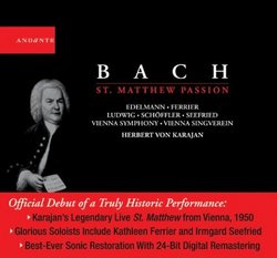 Bach: St. Matthew Passion