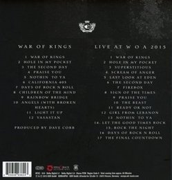 War of Kings (Special Edition)(CD w/DVD+Blu-Ray+Photobook)