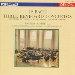 J.S. Bach: Three Keyboard Concertos