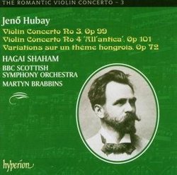 Hubay: Violin Concerti 3 & 4 / Variations