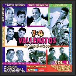 14 Vallenatos Romanticos Volume 4