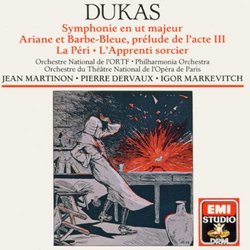 Dukas: Symphony in C major; Ariane et Barbe-Bleue (excerpt); La Peri; The Sorcerer's Apprentice (L'apprenti sorcier)
