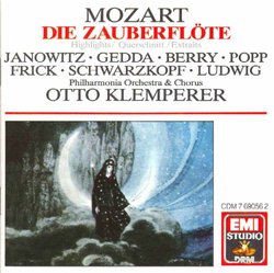 Mozart the Magic Flute Otto Klemperer