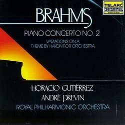 Brahms: Piano Concerto No. 2 / Variations on a Theme by Haydn for Orchestra Op. 56a