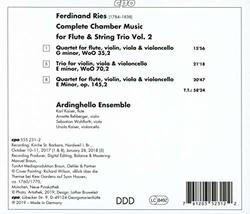 Ries: Flute Quartets, Vol. 2