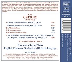 Czerny: Grand Concerto in A Minor