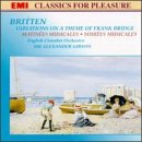 Britten: Variations on a Theme of Frank Bridge/ Rossini-Britten: Matinées and Soirées Musicales