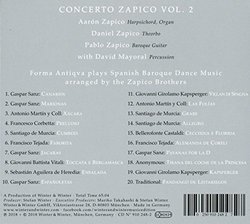 Forma Antiqva: Concerto Zapico, Vol. 2