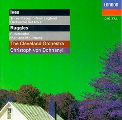 Ives: Three Places in New England (Orchestral Set No. 1); Orchestral Set No. 2 / Ruggles: Sun-treader; Men and Mountains / Seeger: Andante for Strings (from String Quartet, 1931)