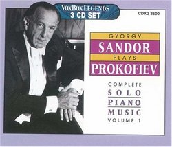 Gyorgy Sandor Plays Prokofiev