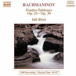 Rachmaninov: Etudes-Tableaux, Opp. 33 & 39