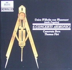 Wassenaer: 6 Concerti Armonici
