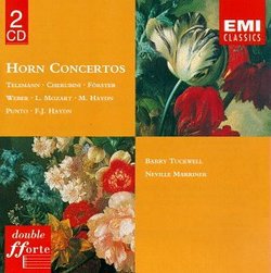 Telemann/Cherubini/Haydn: Horn Concerti