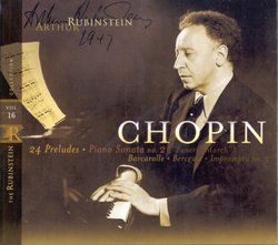 Rubinstein Collection, Chopin, Preludes