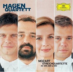 Mozart: Streichquartett KV 499, 589 & 590