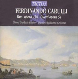 Ferdinando Carulli: Duo opera 158; Duetti opera 51