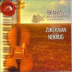 Brahms: Sonatas for violin and Piano, 1 in G, Op. 78 / 2 in A, Op. 100 / 3 in D minor, Op. 108 / Scherzo in C minor from F-A-E Sonata