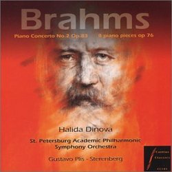 Brahms concerto n2 for piano and orchestra, Op.83 in B Flat major / Eight piano pieces, Op.76