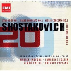 Shostakovich: Symphony No. 1, Piano Concerto No. 2, violin Concerto No. 1, Cello Concerto No. 1