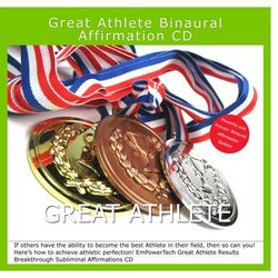 Great Athlete Binaural Subliminal Affirmation CD