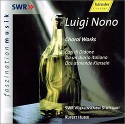Luigi Nono: Choral Works