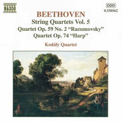 Beethoven: String Quartets, Vol.5