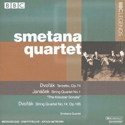 Dvorák: Terzetto, Op. 74; String Quartet, Op. 105; Janácek: String Quartet No. 1