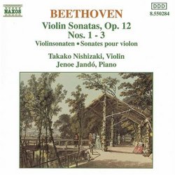 Beethoven: Violin Sonatas, Op. 12, Nos. 1-3