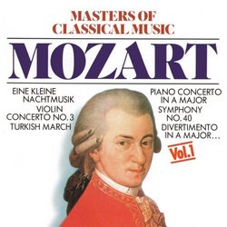 Masters Of Classical Music: Mozart