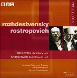 Tchaikovsky: Symphony No. 4; Shostakovich: Cello Concerto No. 1