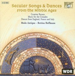 Secular Songs & Dances from the Middle Ages (Box)