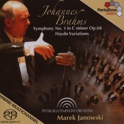 Brahms: Symphony No. 1 in C minor; Haydn Variations [Hybrid SACD]