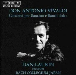 Vivaldi - Recorder Concertos / Laurin