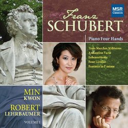 Schubert: Piano Four Hands [Volume I] - Trois Marches Militaires, Andantino Varie, Lebenssturme, Four Landler & Fantasia in F minor