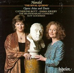 Handel "The Rival Queens" Opera Arias and Duets / Bott · Kirkby · The Brandenburg Consort · Goodman