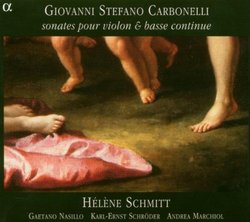 Giovannni Stefano Carbonelli: Sonates pour violin & basse continue