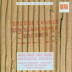 Great Singers of Semperoper Dresden